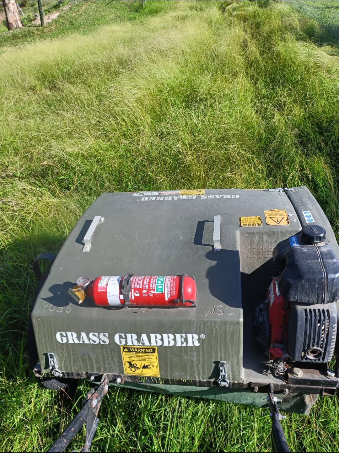 Grass Grabber seed harvester